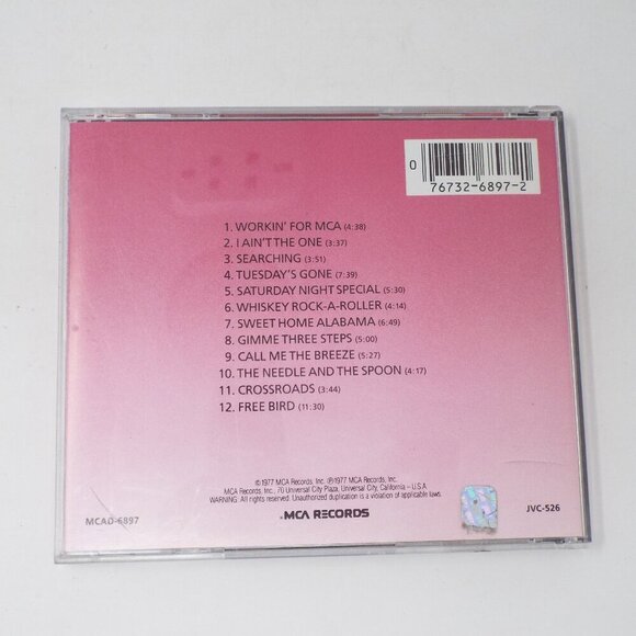 Lynard Skynyrd - One More From The Road CD - Picture 2 of 4